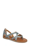Lucky Brand Ainsley Flat Sandal In Infinity Leather