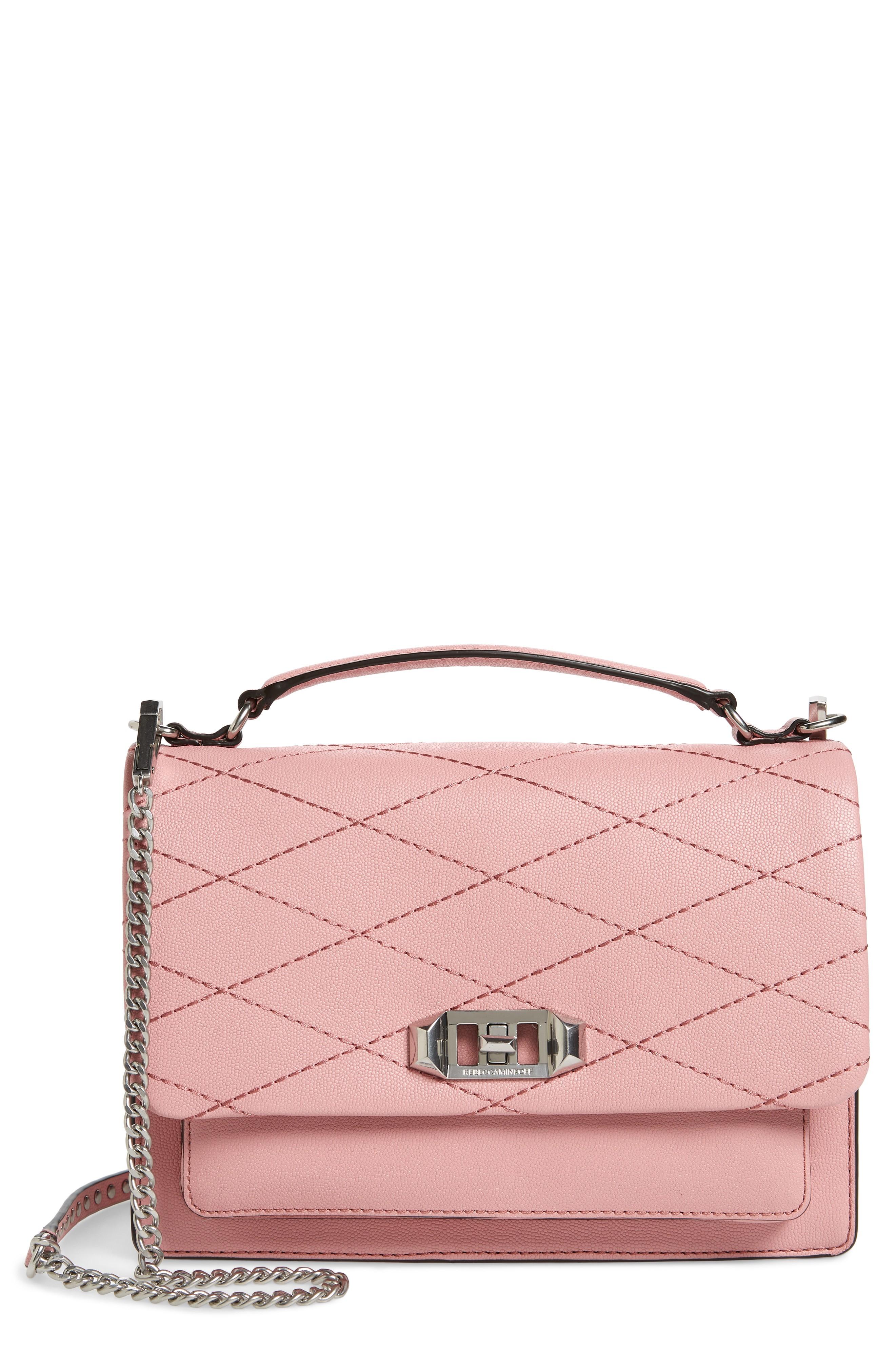 rebecca minkoff pink crossbody