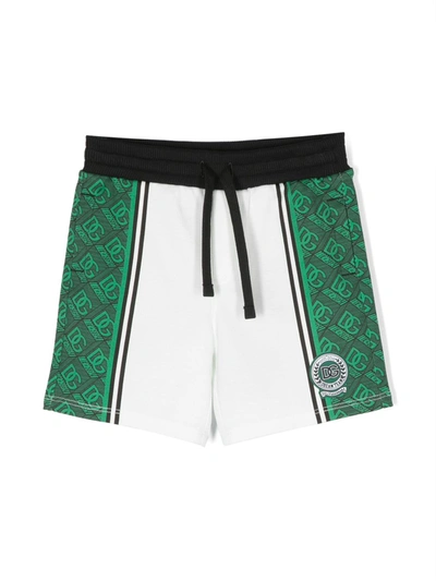 Dolce & Gabbana Baby Boys Green Dg Varsity Shorts
