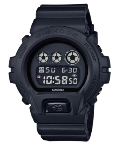 G-shock All Digital Shock Resistant Strap Digital Watch In Black