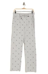 Original Penguin <br />pete Logo Knit Sleep Pajama Pants<br /> In Light Grey Heather