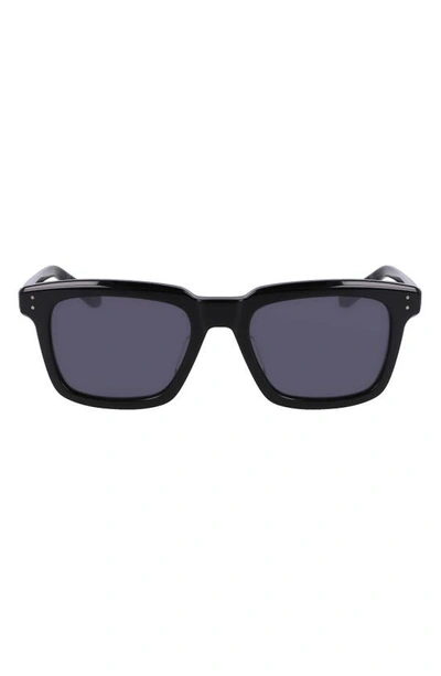 Shinola Monster 54mm Rectangular Sunglasses In Black