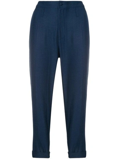 Hope Law Tapered Trousers In Blue