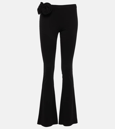 Magda Butrym Low-rise-schlaghose In Black