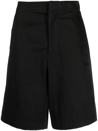 Oamc Poly Knee-length Shorts In Black