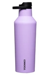Corkcicle Stainless Steel Sport Canteen In Lilac