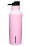 Corkcicle Stainless Steel Sport Canteen In Pink