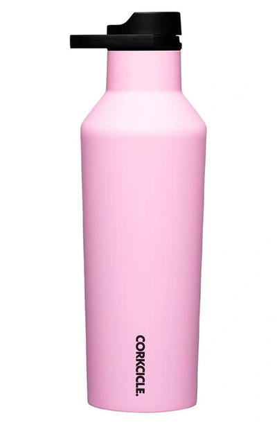 Corkcicle Stainless Steel Sport Canteen In Pink