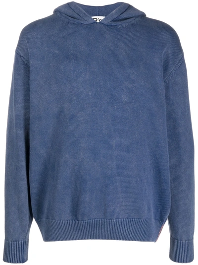 President's Cotton Hoodie In Blue