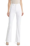 Ag Alexxis High-rise Bootcut Jeans In Modern White