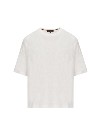 Loro Piana Gargano Crewneck T In 1000 White