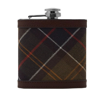 Barbour Hip Flask In Brown