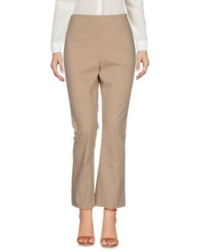 Theory Casual Pants In Beige