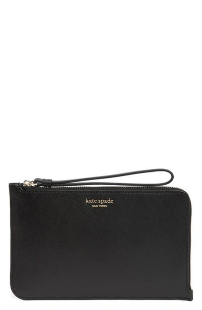 Kate Spade Cameron Medium Wristlet In Black