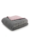 Ella Jayne Home Weighted Anti-anxiety Blanket In Grey/pink