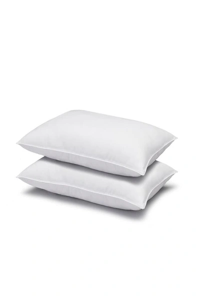 Ella Jayne Home Signature Plush Allergy Resistant Down Like Fiber Standard Pillow In White