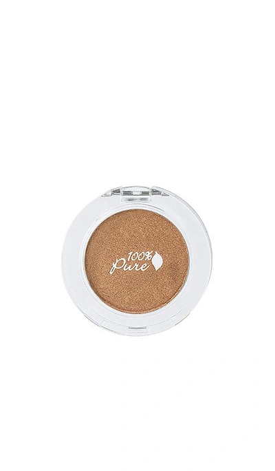 100% Pure Pressed Powder Eye Shadow In Bronze