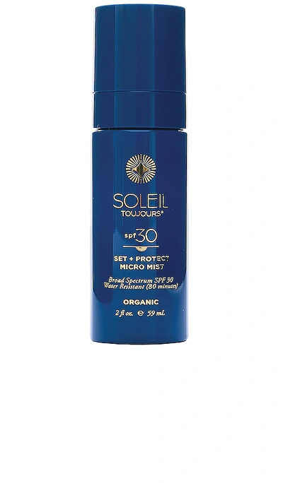 Soleil Toujours Organic Set & Protect Micro Mist Spf 30 In Neutral