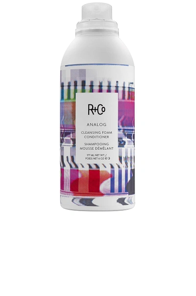 R + Co Analog Cleansing Foam Conditioner