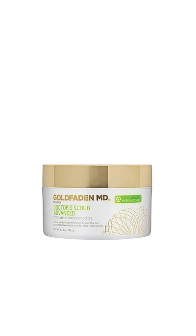 Goldfaden Md Doctor's Scrub Advanced Ruby Crystal Power Exfoliator 100ml In N,a