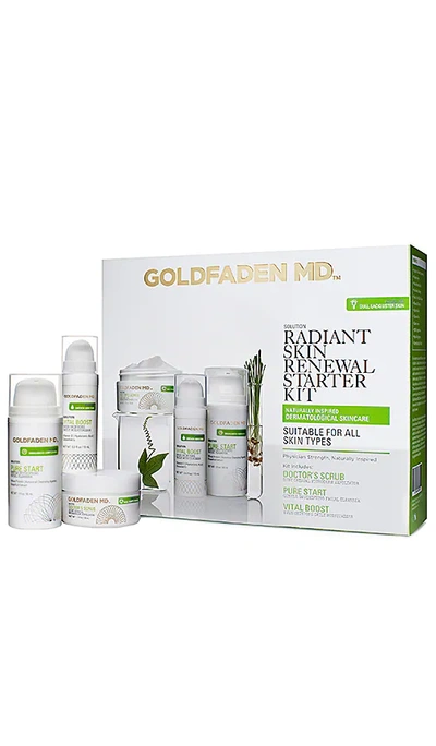 Goldfaden Md Radiant Skin Renewal Starter Kit (worth $121) In N,a