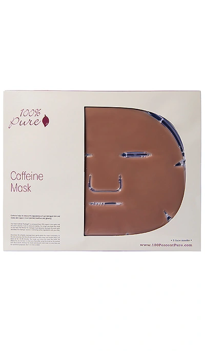 100% Pure Caffeine Mask 5 Pack In N,a