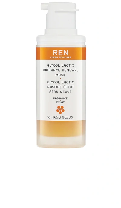 Ren Clean Skincare Glycol Lactic Radiance Renewal Mask 1.7 oz/ 50 ml In N,a