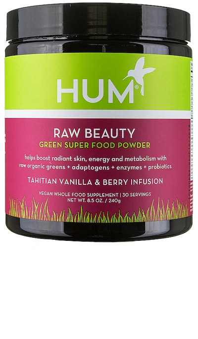 Hum Nutrition Raw Beauty Skin & Energy Green Superfood Powder Vanilla Berry 8.5 oz/ 240 G In N,a