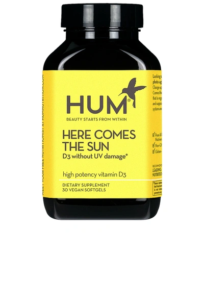 Hum Nutrition Here Comes The Sun™ Vitamin D Immune System Support Supplement 30 Soft Gels In Yellow