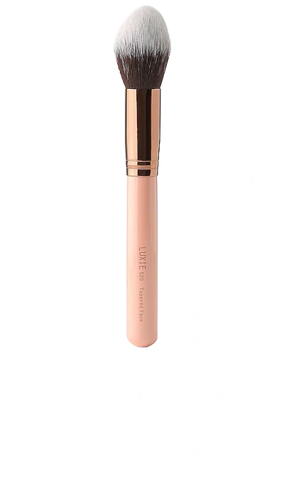 Luxie 520 Rose Gold Tapered Face Brush In N,a