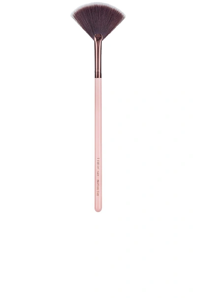 Luxie Medium Fan Brush In Pink. In N,a