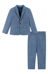 Andy & Evan Kids' Two-piece Linen & Cotton Suit In Chambray