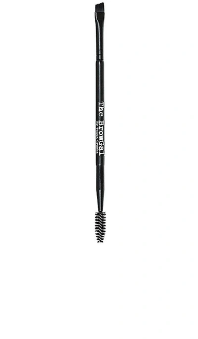 The Browgal Double Ended Brow Brush In Black. In N,a
