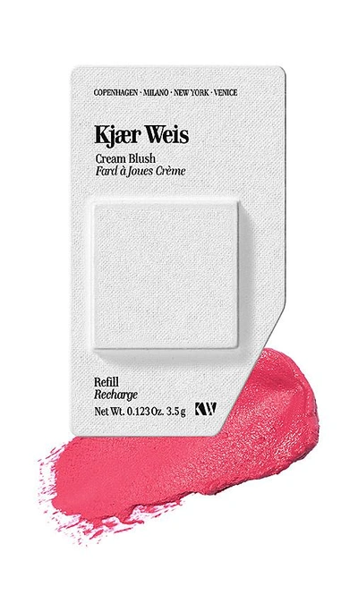 Kjaer Weis Cream Blush Refill In Happy