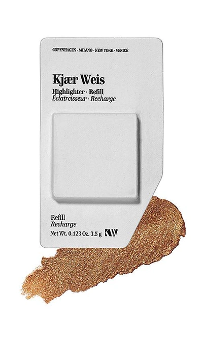 Kjaer Weis Glow Refill In Brown. In Lustrous