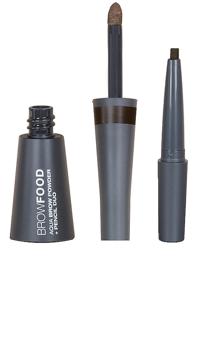 Lashfood Browfood Aqua Brow Powder + Pencil Duo In Taupe