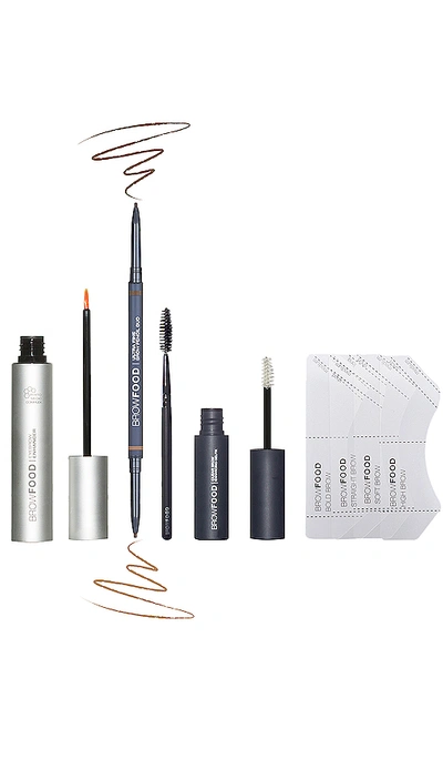 Lashfood Browfood Brow Transformation System In Light Medium