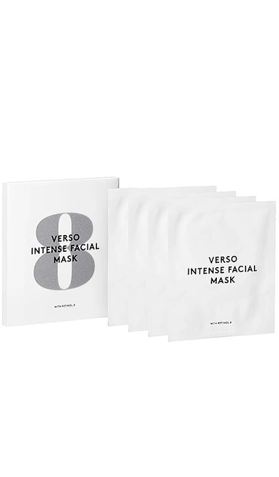 Verso Skincare 4-pak Intense Facial Mask In N,a