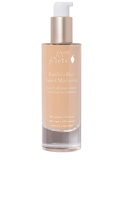 100% Pure Bamboo Blur Tinted Moisturizer In Sand
