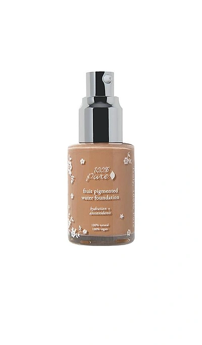 100% Pure Fruit Pigmented Water Foundation In Toffee
