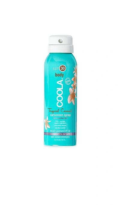 Coola Travel Body Spf 30 Tropical Coconut Sunscreen Spray