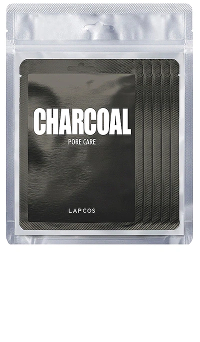 Lapcos 5-pack Daily Charcoal Pore Care Firming Masks In N,a