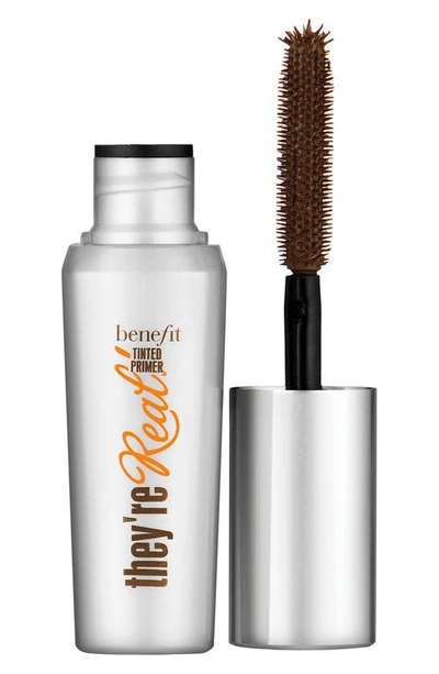 Benefit Cosmetics They're Real! Tinted Lash Primer 0.3 oz/ 9 ml In Mink Brown