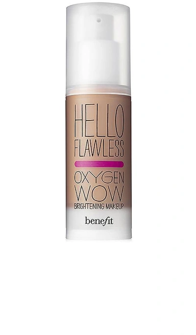 Benefit Cosmetics Hello Flawless! Oxygen Wow Liquid Foundation In Amber I'm So Glamber.