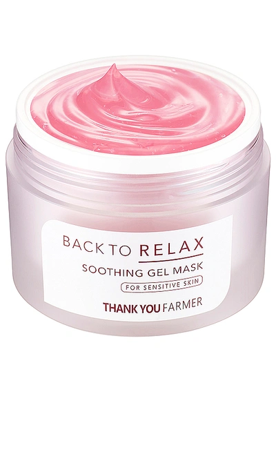 Thank You Farmer Back To Relax Soothing Gel Mask In N,a
