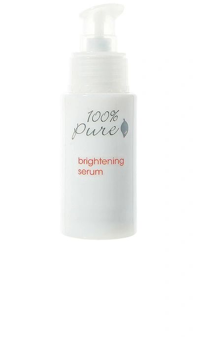 100% Pure Skin Brightening Serum In N,a