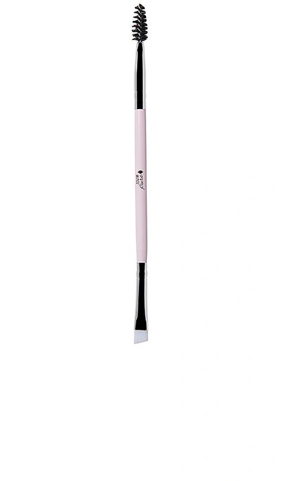 100% Pure Dual Ended Eyebrow Brush In Pink. In N,a