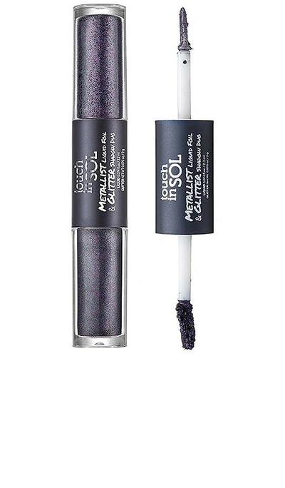 Touch In Sol Metallist Liquid Foil & Glitter Shadow Duo In Beauty: Na