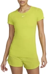 Nike Women's Dri-fit Adv Aura Slim-fit Short-sleeve Top In Green