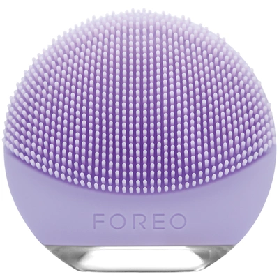 Foreo Luna Go Travel-friendly Face Cleansing Brush For Sensitive Skin In Purple